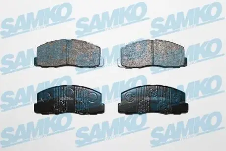 5SP260 Гальмівні колодки дискові перед. Mitsubishi Colt/Lancer 84- SAMKO підбір по vin на Brocar