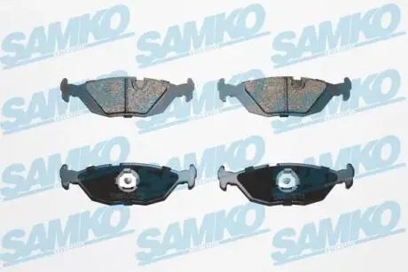 5SP306 Комплект гальмівних колодок, дискове гальмо SAMKO підбір по vin на Brocar