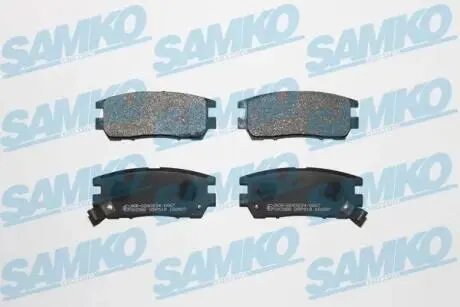 5SP518 Комплект тормозных колодок, дисковый тормоз SAMKO подбор по vin на Brocar