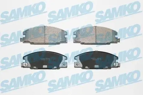 5SP544 Комплект гальмівних колодок, дискове гальмо SAMKO підбір по vin на Brocar