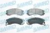 5SP578 Гальмівні колодки дискові перед. Mitsubishi Challenger/L400/Lancer Evolution/Montero Sport/Outlander/Pajero SAMKO підбір по vin на Brocar