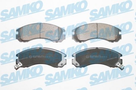 5SP578 Тормозные колодки дисковые перед. Mitsubishi Challenger/L400/Lancer Evolution/Montero Sport/Outlander/Pajero SAMKO подбор по vin на Brocar