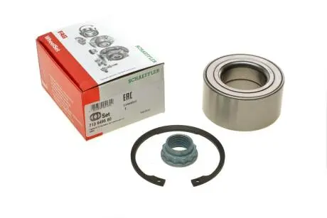 713649580 Підшипник маточини (задньої) BMW 3 (F30/F31/F80)/4 (F33/F83/F32/F82) 11- (45x84x41)(+ABS) FAG підбір по vin на Brocar