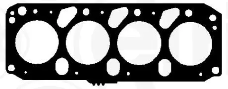 580083 Прокладка ГБЦ Ford Escort/Fiesta 1.6D 84-90 (3 метки) (1.55 mm) ELRING підбір по vin на Brocar