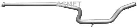07133 Труба вихлопного газу ASMET підбір по vin на Brocar