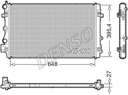 DRM32051 Радиатор основной DENSO подбор по vin на Brocar
