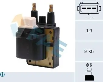 80221 Катушка зажигания FAE підбір по vin на Brocar
