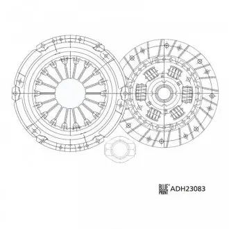 ADH23083 Комплект сцепления BLUE PRINT подбор по vin на Brocar