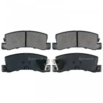 ADT34293 Комплект тормозных колодок, дисковый тормоз BLUE PRINT подбор по vin на Brocar