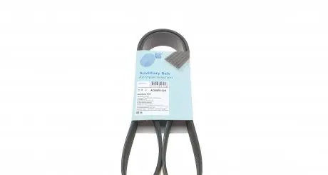 AD08R1225 Ремінь генератора Mazda 3/ 5/ 6 2.0 DI/CD 02-10 (8PK1225) BLUE PRINT підбір по vin на Brocar