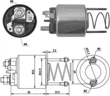 AME0382 Стартер MAGNETI MARELLI підбір по vin на Brocar