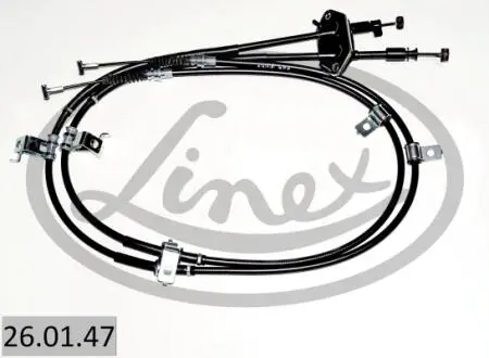 260147 Трос ручного гальма LINEX підбір по vin на Brocar