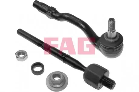840055510 Тяга рульова (з наконечником) BMW X5 (E70)/X6 (E71/E72) 07-14 M57/N52/N55/N57/N62/N63/S63 FAG підбір по vin на Brocar