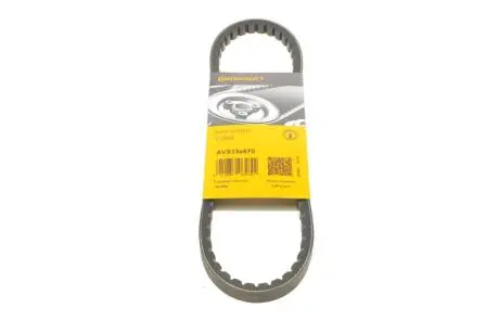 AVX13X670 Ремінь генератора Hyundai Accent 00-10/Kia Cerato/Rio 1.4-1.6 04- CONTITECH підбір по vin на Brocar
