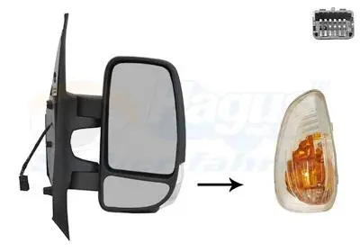 3799802 Зеркало VAN WEZEL подбор по vin на Brocar