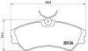 P85028 Тормозные колодки дисковые BREMBO підбір по vin на Brocar
