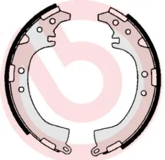 S83528 Комплект гальмівних колодок BREMBO підбір по vin на Brocar