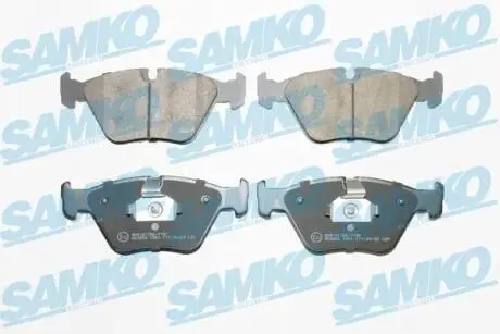 5SP1251 Комплект гальмівних колодок, дискове гальмо SAMKO підбір по vin на Brocar