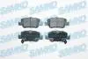 5SP1315 Тормозные колодки дисковые зад. Toyota Auris 1,4-2.2 D 06- SAMKO підбір по vin на Brocar