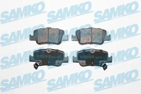 5SP1315 Тормозные колодки дисковые зад. Toyota Auris 1,4-2.2 D 06- SAMKO подбор по vin на Brocar