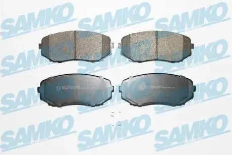 5SP1573 Колодки гальмівні передні Ford Edge, Mazda CX7, CX9, Lincoln 06-> (LPR-Samko) SAMKO підбір по vin на Brocar