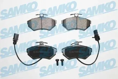 5SP979 Комплект гальмівних колодок, дискове гальмо SAMKO підбір по vin на Brocar
