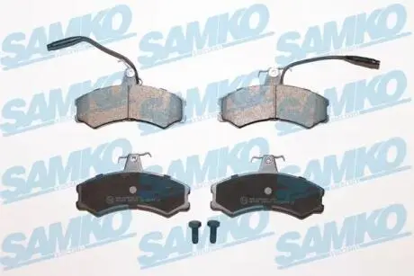 5SP012 Комплект гальмівних колодок, дискове гальмо SAMKO підбір по vin на Brocar