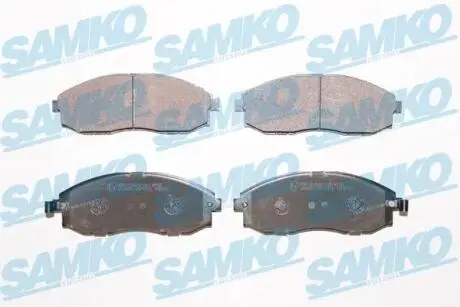 5SP1015 Комплект гальмівних колодок, дискове гальмо SAMKO підбір по vin на Brocar