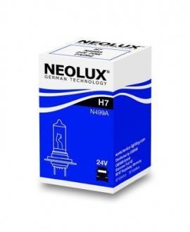 N499A Автолампа Neolux n499a H7 PX26d 70 W прозрачная NEOLUX підбір по vin на Brocar