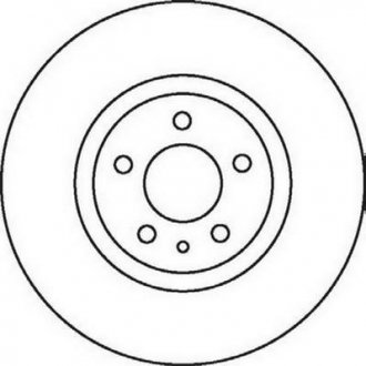 562061JC Тормозной диск JURID подбор по vin на Brocar