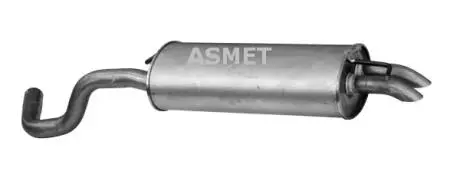 03089 Глушитель выхлопных газов конечный ASMET подбор по vin на Brocar