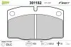 Гальмівні колодки дискові OPEL AsconaBC/CorsaA/KadettDE/MantaB/OmegaA/RekordE/VectraA "F "75-95 301182