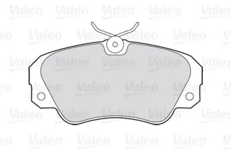 301256 Колодки гальмівні OPEL P. OMEGA 87-03 VALEO підбір по vin на Brocar