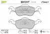 301317 Колодки гальмівні FORD P. FOCUS 98-04 VALEO підбір по vin на Brocar