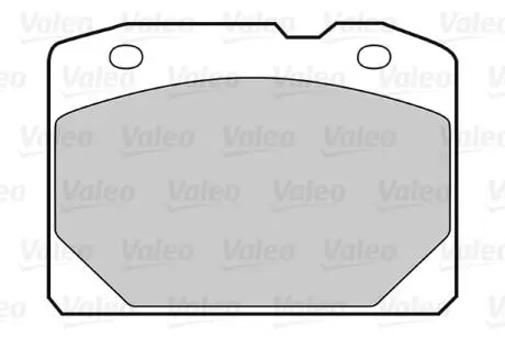 301405 Гальмівні колодки, дискове гальмо (набір) VALEO підбір по vin на Brocar