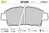 301606 Гальмівні колодки дискові TOYOTA Yaris &quot;1,0-1,4 &quot;F &quot;99-05 VALEO підбір по vin на Brocar