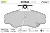 Тормозные колодки дисковые HYUNDAI Grace/H100 "F "93-00 301634