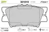 301819 Тормозные колодки дисковые TOYOTA Camry/Rav4 &quot;2,0-3,5 &quot;R &quot;06&gt;&gt; VALEO підбір по vin на Brocar