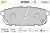 301823 Гальмівні колодки дискові KIA Sorento &quot;2,4-3,5 &quot;R &quot;02&gt;&gt; VALEO підбір по vin на Brocar