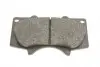 301857 Тормозные колодки дисковые MITSUBISHI/TOYOTA Pajero/Hilux/LandCruiser/Prado &quot;2,4-4,0 &quot;F &quot;02&gt;&gt; VALEO підбір по vin на Brocar