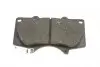 301857 Тормозные колодки дисковые MITSUBISHI/TOYOTA Pajero/Hilux/LandCruiser/Prado &quot;2,4-4,0 &quot;F &quot;02&gt;&gt; VALEO підбір по vin на Brocar