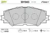 301943 Гальмівні колодки дискові SUBARU/TOYOTA Trezia/Auris/Corolla/Verso/Yaris &quot;1,3-2,0 &quot;F &quot;07&gt;&gt; VALEO підбір по vin на Brocar
