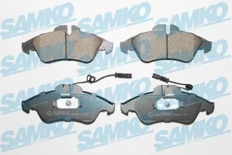 5SP1304 Комплект тормозных колодок, дисковый тормоз SAMKO подбор по vin на Brocar