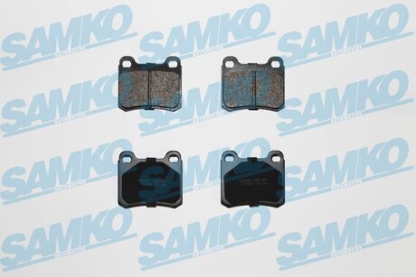 5SP158 Колодки гальмівні Mercedes 124 85-93 /201 16v 85- /2 SAMKO підбір по vin на Brocar