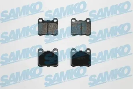5SP158 Колодки гальмівні Mercedes 124 85-93 /201 16v 85- /2 SAMKO підбір по vin на Brocar