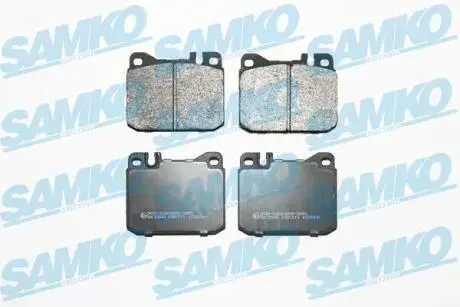5SP211 Комплект гальмівних колодок, дискове гальмо SAMKO підбір по vin на Brocar