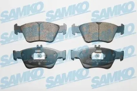 5SP409 Комплект гальмівних колодок, дискове гальмо SAMKO підбір по vin на Brocar