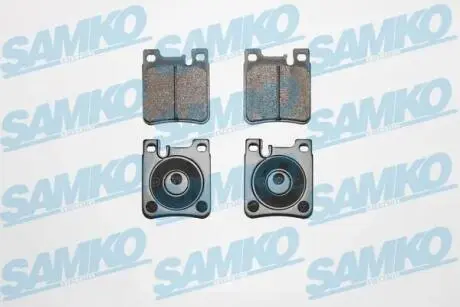 5SP477 Тормозные колодки T DB 210 6/95>,W140 91>,C140 91> SAMKO подбор по vin на Brocar