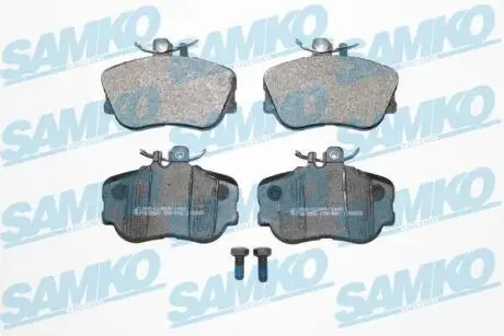 5SP492 Колодки гальмівні Mercedes 202 2.0-2.5 93- перед. SAMKO підбір по vin на Brocar