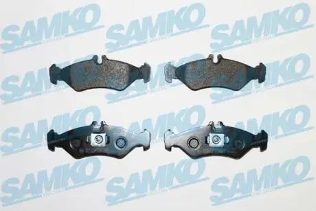 5SP609 Комплект тормозных колодок, дисковый тормоз SAMKO подбор по vin на Brocar